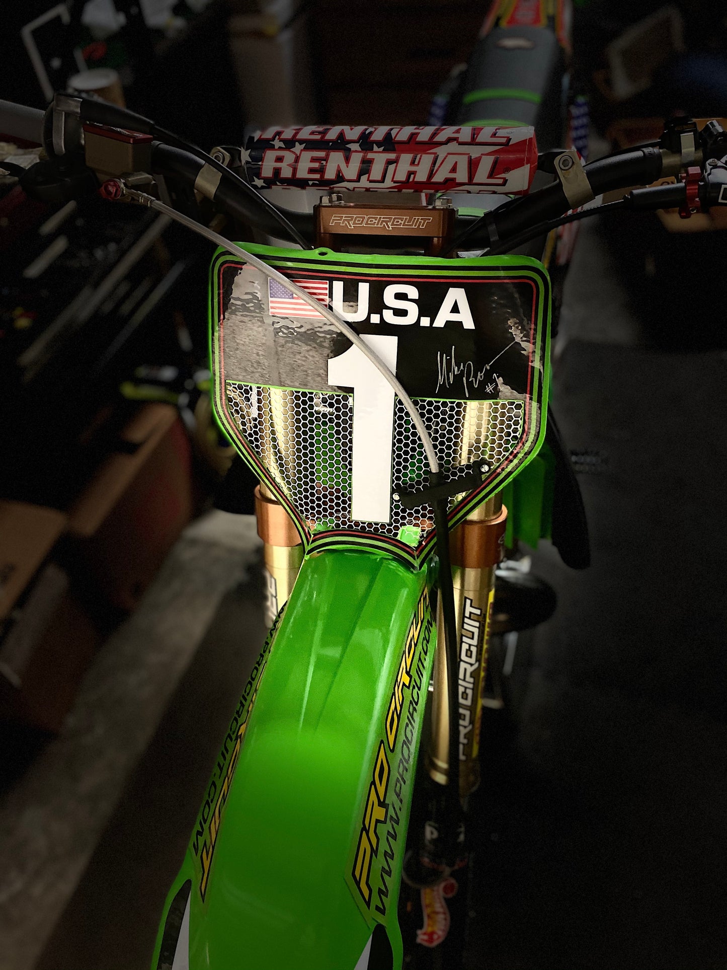 Vented Number Plate Image