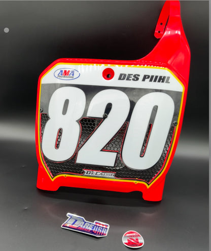 Vented Front Number Plate – Factory Service