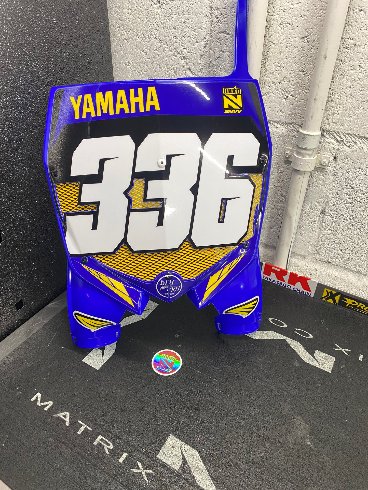 Vented Front Number Plate – Factory Service