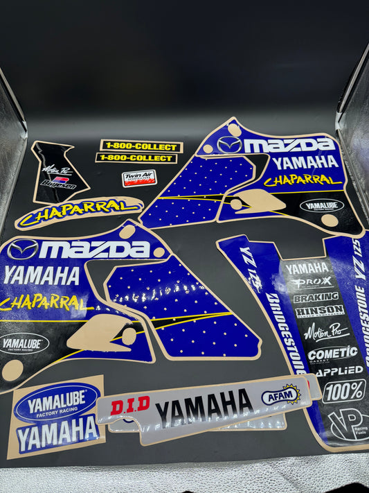 2001 Team Chaparral Yamaha Jeremy McGrath Replica Kit - 2015 YZ Adaptation