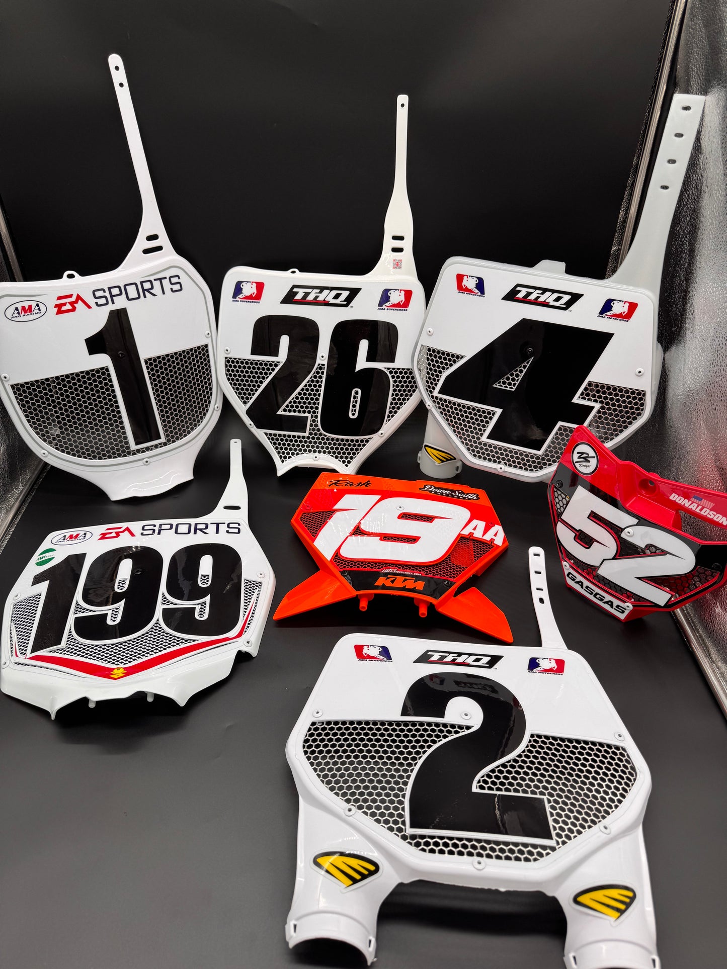 Vented Front Number Plate – Factory Service