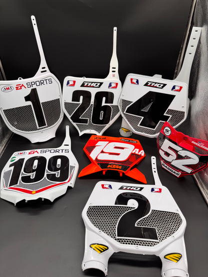 Vented Front Number Plate – Factory Service