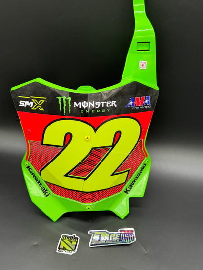 Vented Front Number Plate – Factory Service