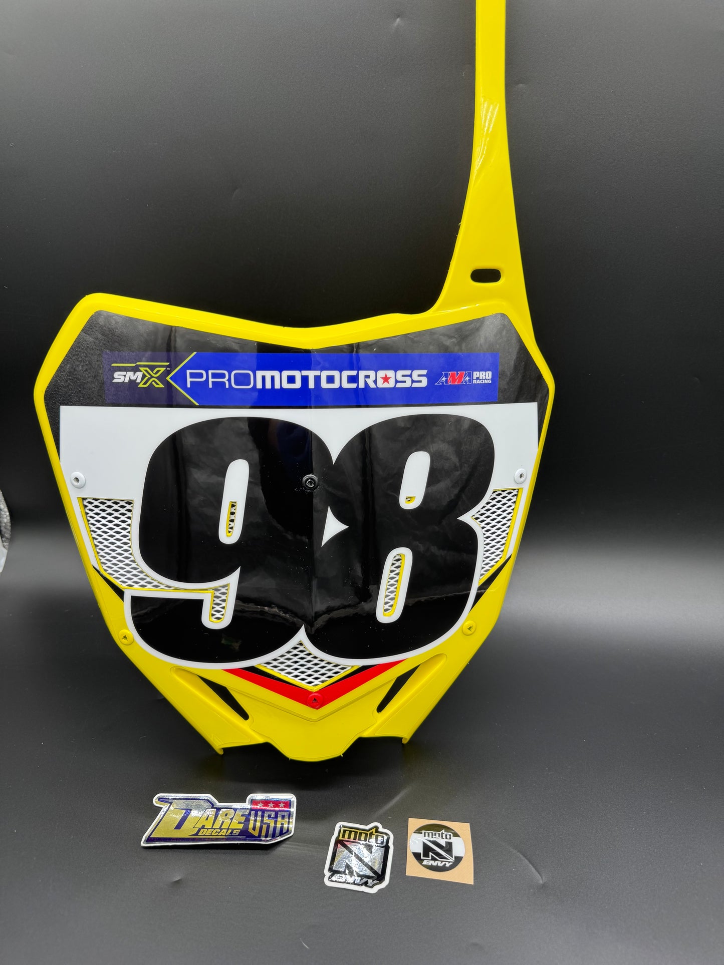 Vented Front Number Plate – Factory Service