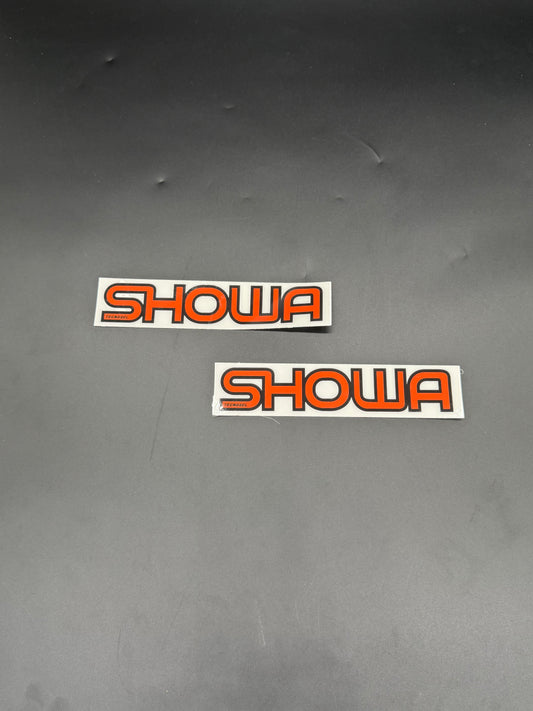Vintage SHOWA TECNOSEL Fork Decals (set of 2)