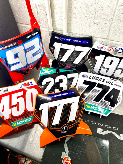 Vented Front Number Plate – Factory Service