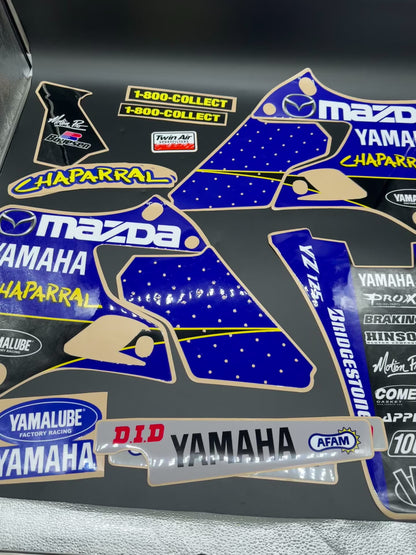 2001 Team Chaparral Yamaha Jeremy McGrath Replica Kit - 2015 YZ Adaptation