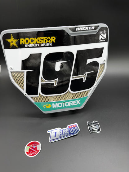 Vented Front Number Plate – Factory Service