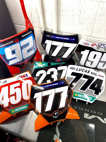 Vented Front Number Plate – Factory Service