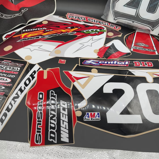 Video of motorcycle graphics