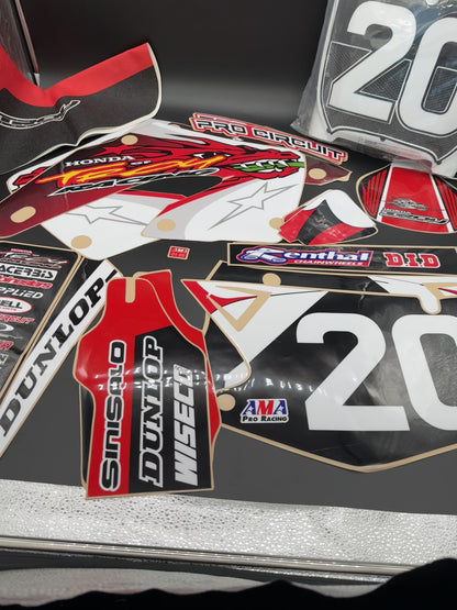 Video of motorcycle graphics