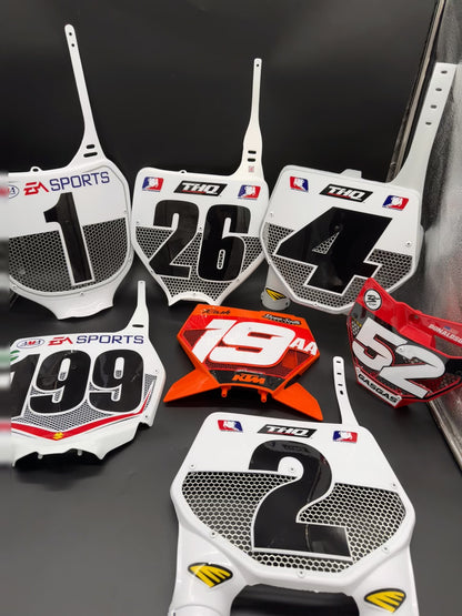 Vented Front Number Plate – Factory Service