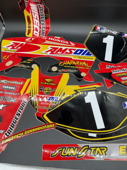 2002 Amsoil Factory Connection Honda Travis Preston Replica Kit